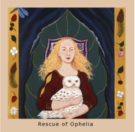 The Rescue of Ophelia Painting by Christine DeCamp