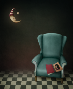 Chair-Book-Moon