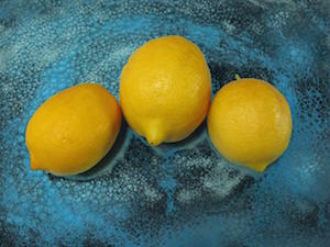Three Lemons in a Blue Sky Robyn Beattie